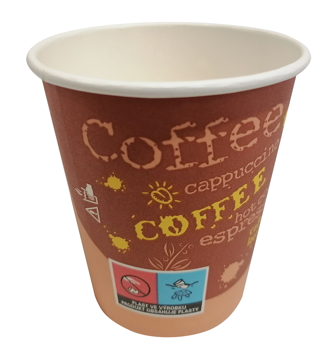 aro Kelímek na kávu coffee to go 200 ml papírový s fólií 50 ks