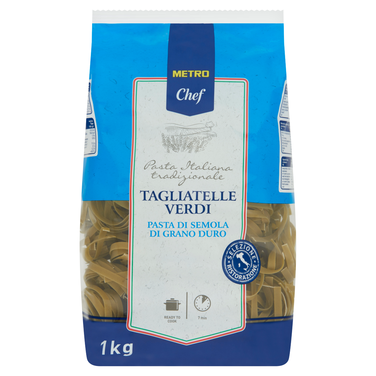 METRO Chef Tagliatelle verde těstoviny 1 kg