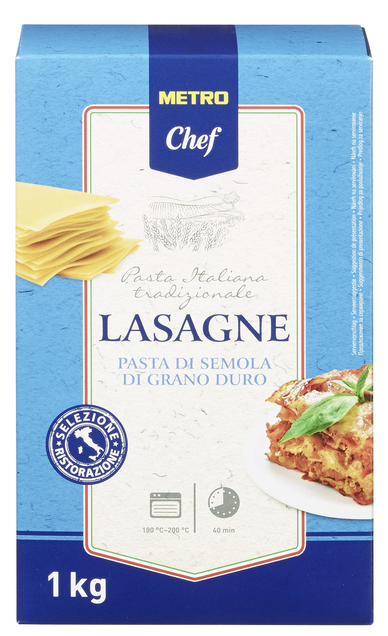 METRO Chef Lasagne 1 kg