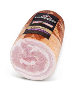 KOSTELECKÉ UZENINY Bůčková roláda chlaz. váž. cca 2,5 kg