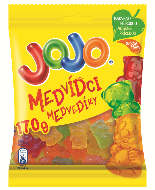 JOJO Medvídci 170 g