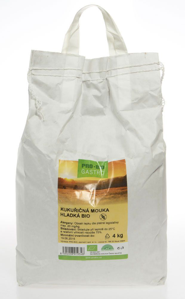 BIOHARMONIE Mouka kukuřičná hladká BIO 4 kg