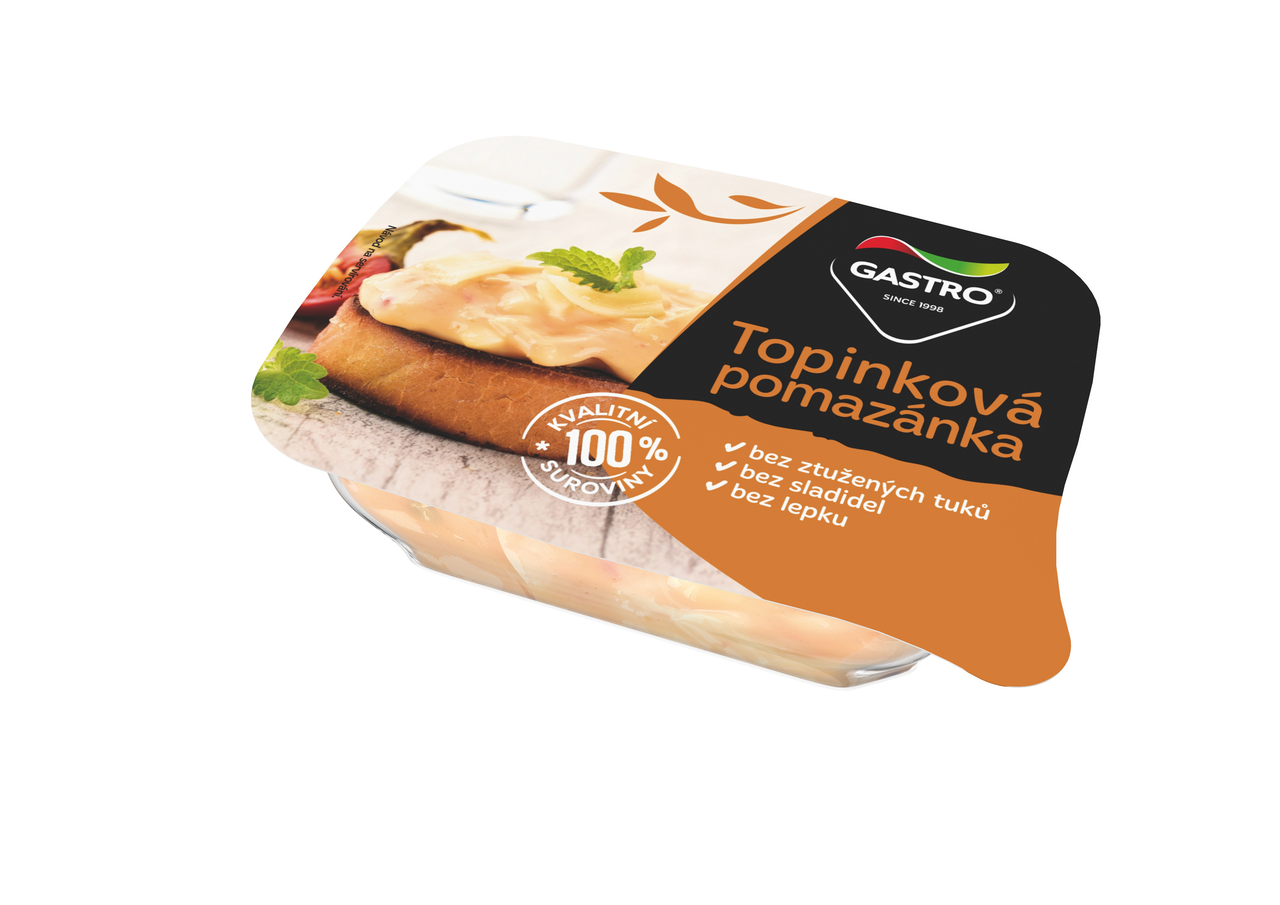 GASTRO MENU Pomazánka topinková chlaz. 3 x 120 g