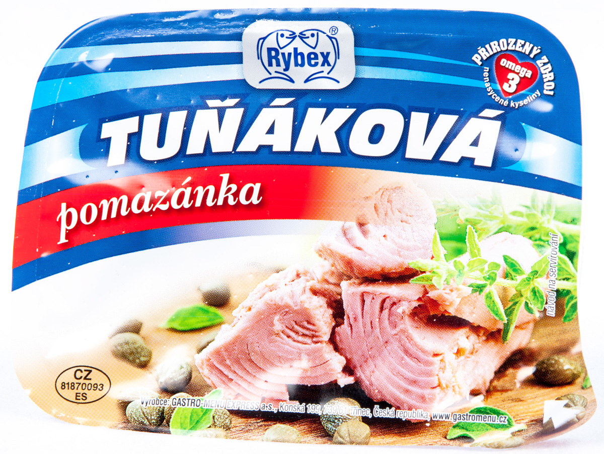 GASTRO MENU Pomazánka tuňáková chlaz. 3 x 120 g