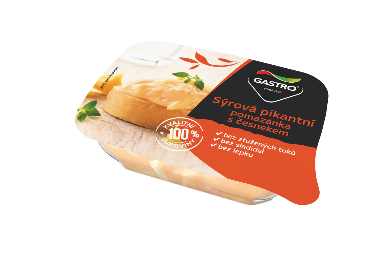 GASTRO MENU Pomazánka sýrová pikantní chlaz. 3 x 120 g
