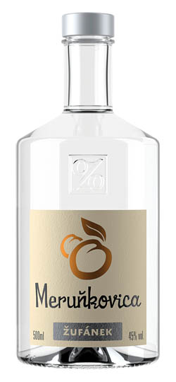 ŽUFÁNEK Meruňkovice 45 % 500 ml