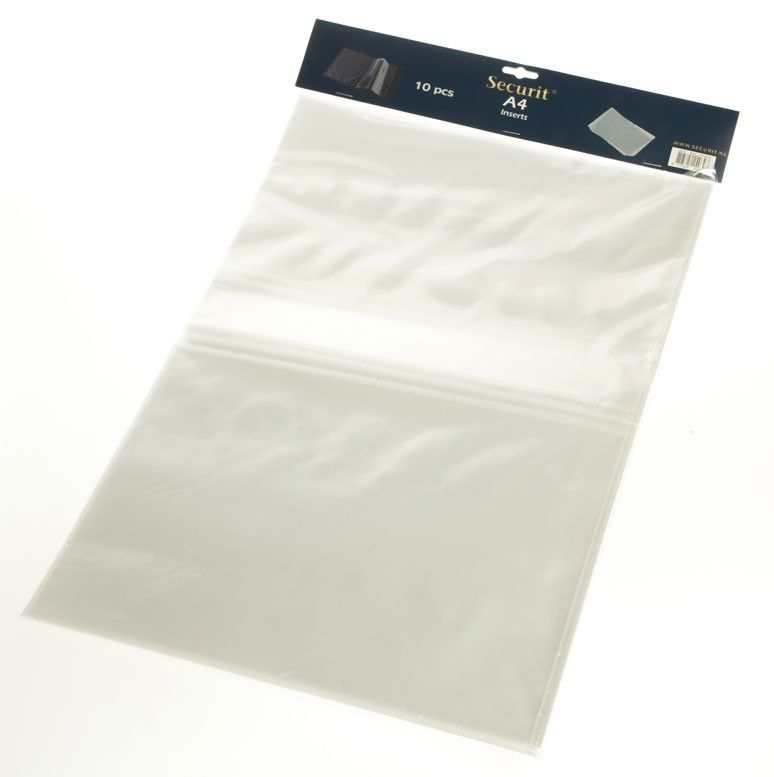 Securit Vložky do menu A4 náhradní 10 ks