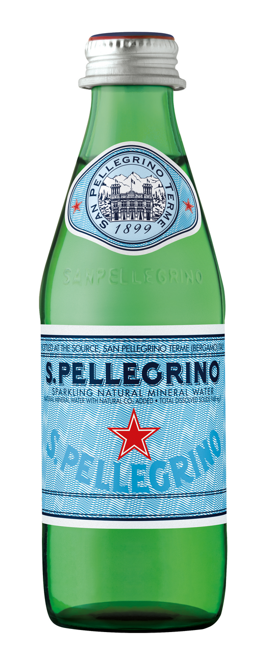 SAN PELLEGRINO Voda minerální perlivá 24 x 250 ml