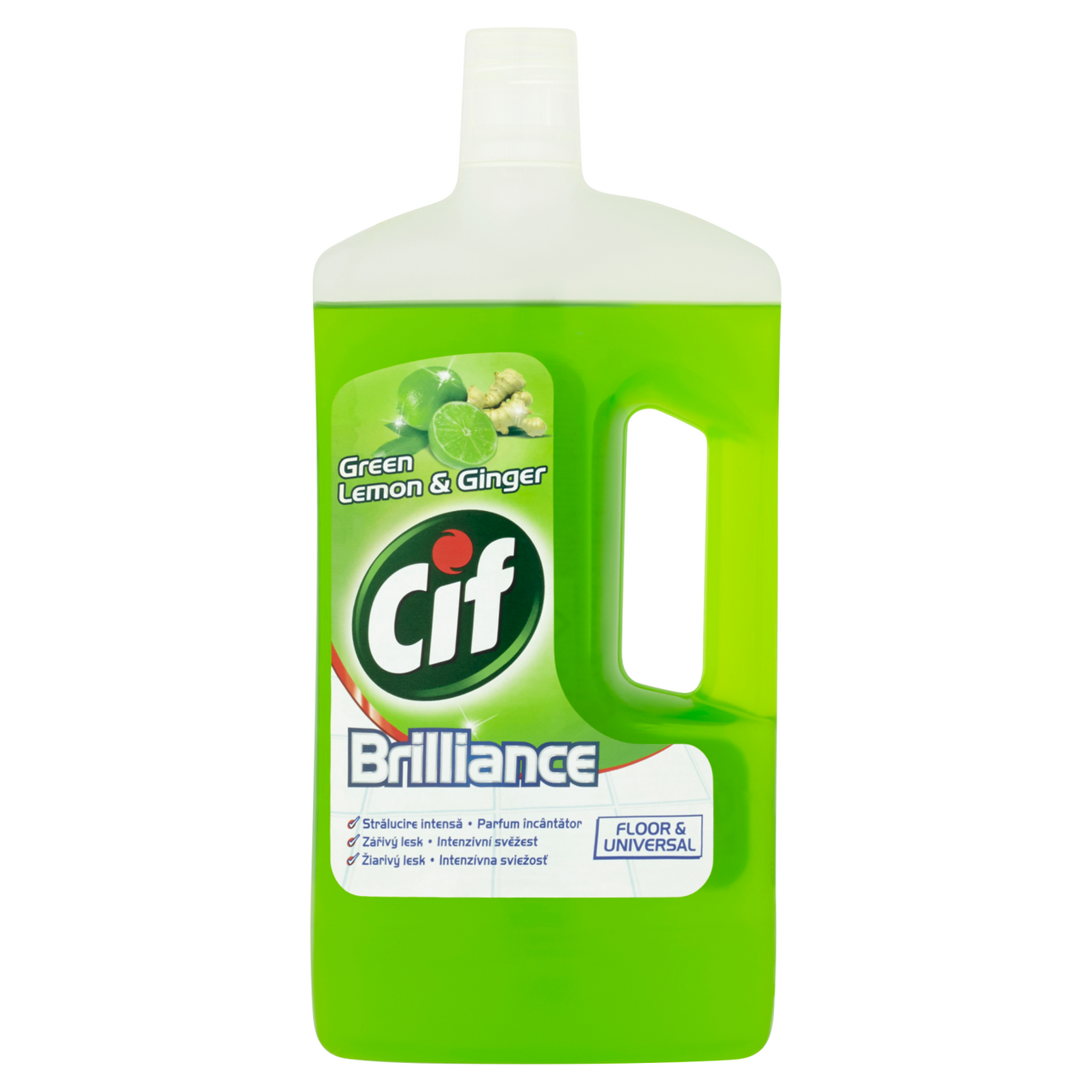 Cif Brilliance na podlahy a omyvatelné povrchy lemon&ginger 1 l