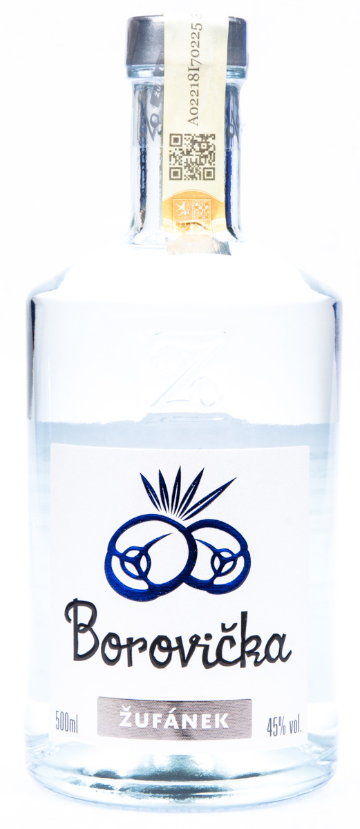 ŽUFÁNEK Borovička 45 % 500 ml