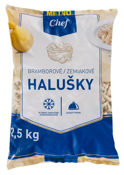 METRO Chef Halušky bramborové mraž. 2,5 kg