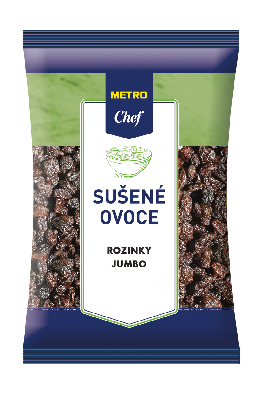 METRO Chef Rozinky sušené tmavé obří 250 g