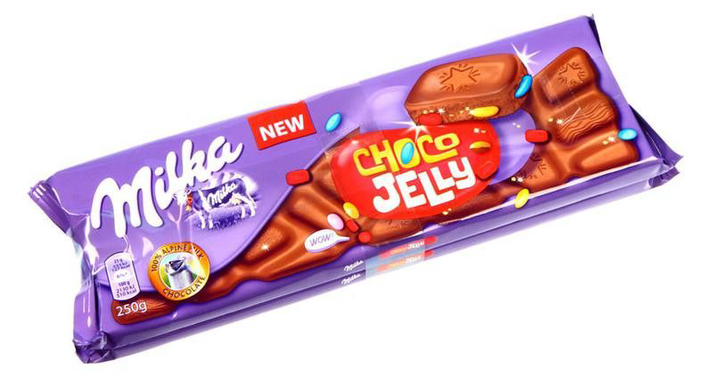 MILKA CHOCO JELLY 2X250G 2x