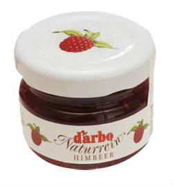 d'arbo Džem malina 20 x 28 g ve skle