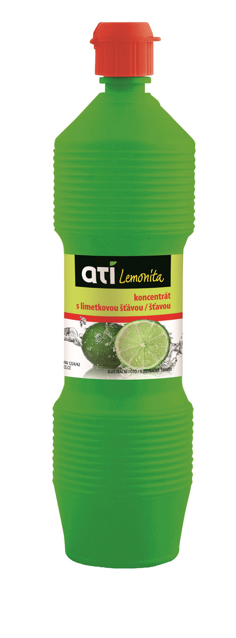 ATI Lemonita Koncentrát limetkový 20 % 6 x 380 ml