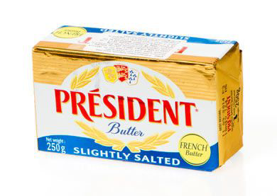 PRÉSIDENT Máslo slané chlaz. 250 g