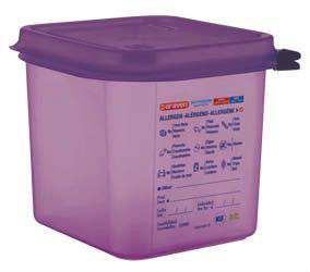 Nádoba na potraviny vyvolávající alergie Araven GN1/2 150mm 10L 1 ks