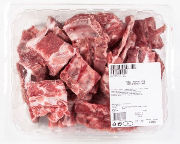 METRO Chef Vepřové kosti z pečení a krkovic chlaz. váž. cca 2,64 kg