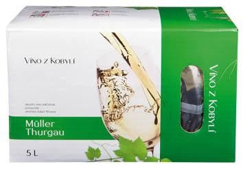 Víno z Kobylí Müller Thurgau 5 l BiB