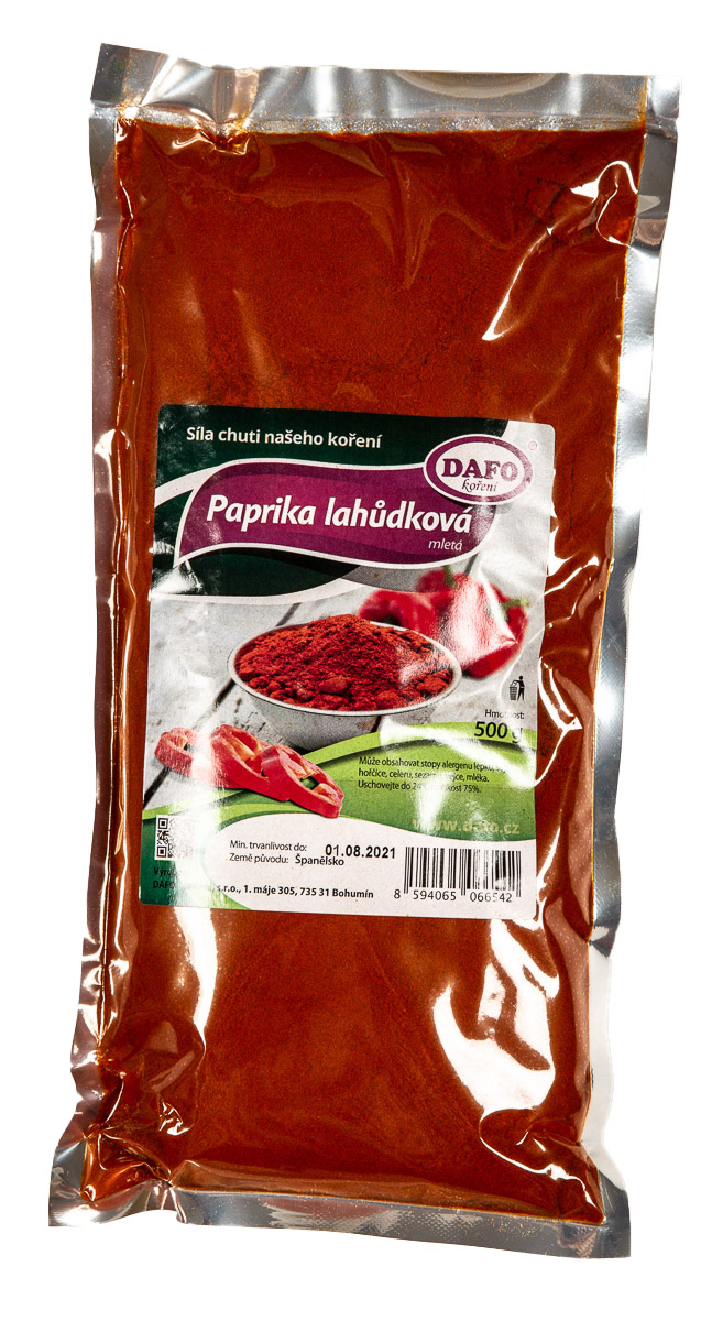 DAFO Paprika sladká lahůdková 500 g