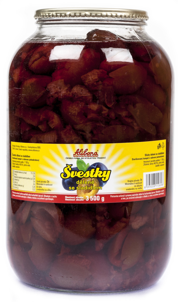 ALIBONA DIA ŠVESTKY DĚLENÉ 3500G