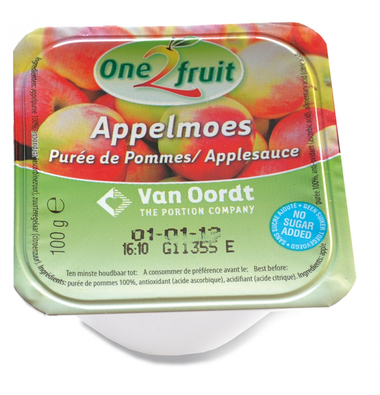 Hellma Jablečná přesnídávka se sladidlem 48 x 100 g