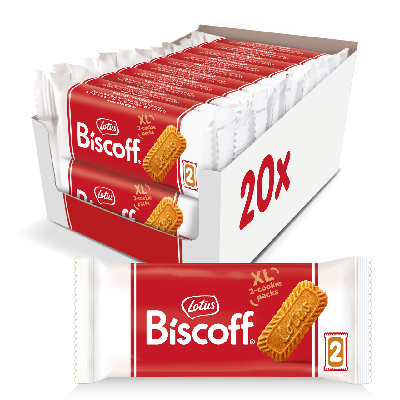 Lotus Biscoff Sušenky karamelizované Twinpack 20 x 25 g