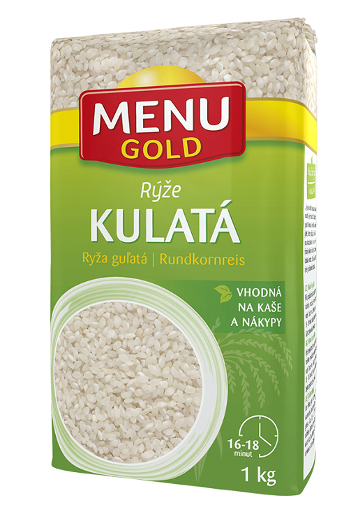 MENU GOLD Rýže kulatozrnná 10 x 1 kg