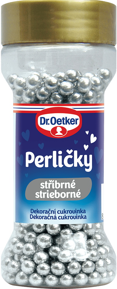 Dr. Oetker Perličky stříbrné 6 x 42 g