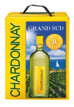 GRAND SUD Chardonnay 3 l BiB