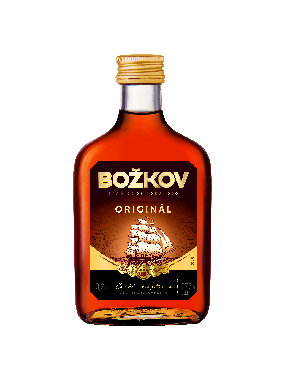 BOŽKOV Original 37,5 % 14 x 200 ml