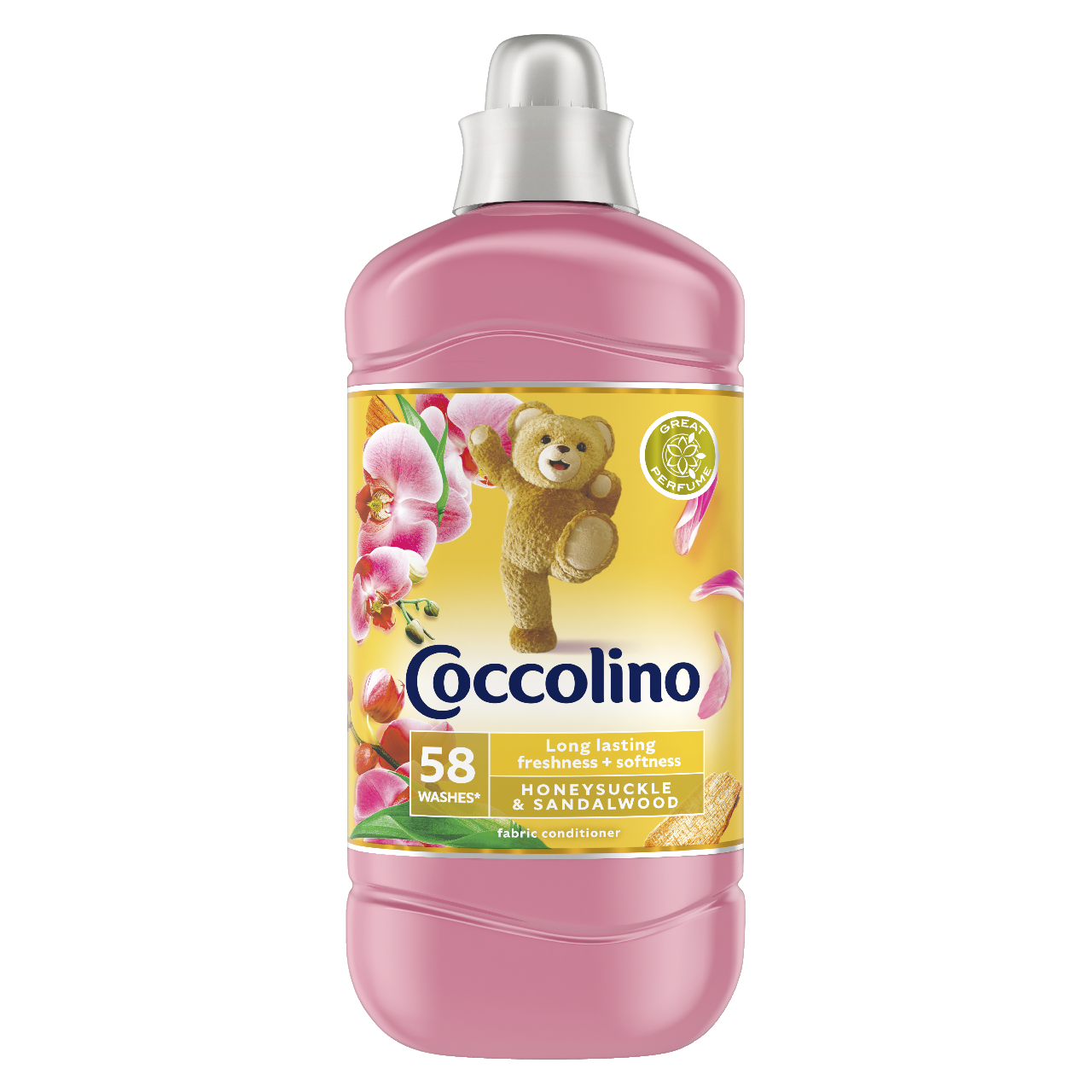Coccolino Honeysuckle & Sandalwood aviváž (58 praní) 1,45 l