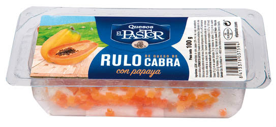 EL PASTOR Sýr kozí váleček s papájou chlaz. 100 g