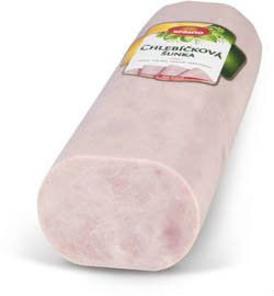 krásno Šunka chlebíčková výběrová chlaz. váž. cca 2,4 kg
