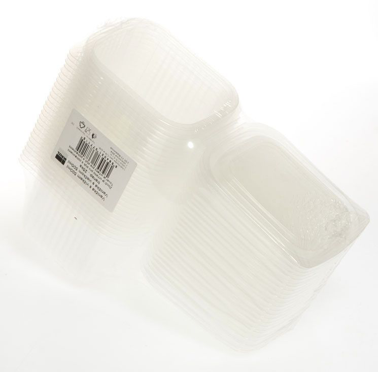 EUROBAL Vanička s integrovaným víčkem PP 500 ml 25 ks