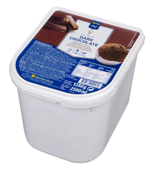 METRO Chef Zmrzlina čokoládová mraž. 2,5 l