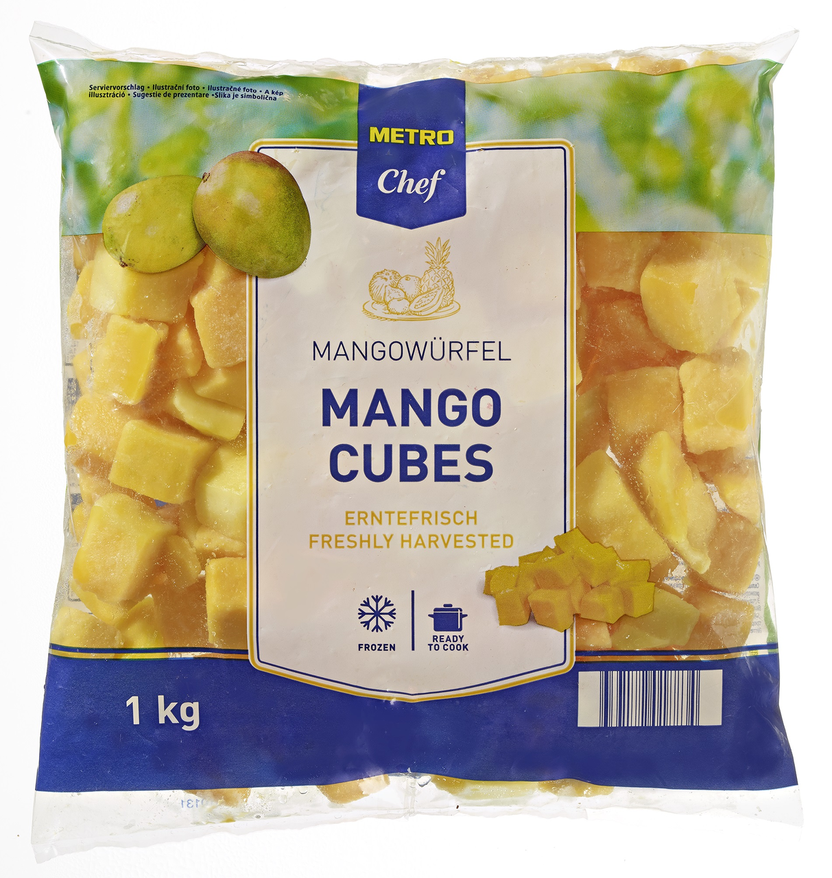 METRO Chef Mango kostky mraž. 1 kg