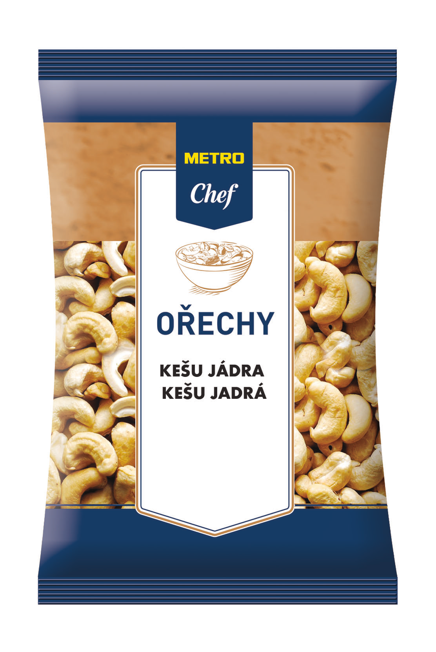 METRO Chef Kešu jádra natural W240 Indie 250 g