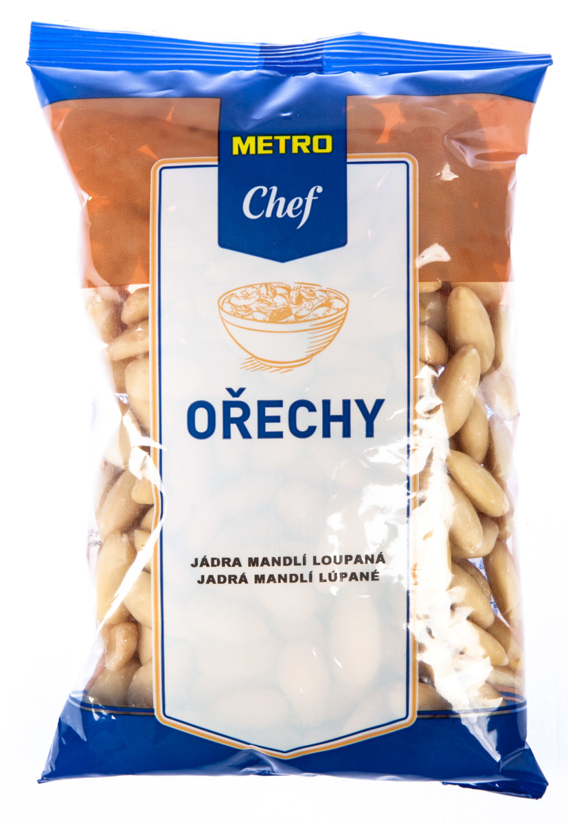 METRO Chef Mandle jádra blanšírovaná USA 250 g