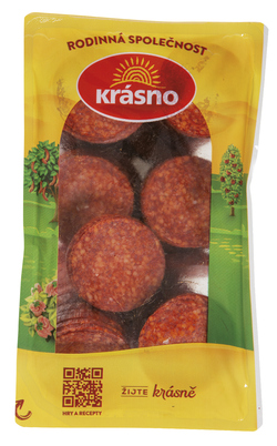 krásno Salám Paprikáš plátky chlaz. 800 g