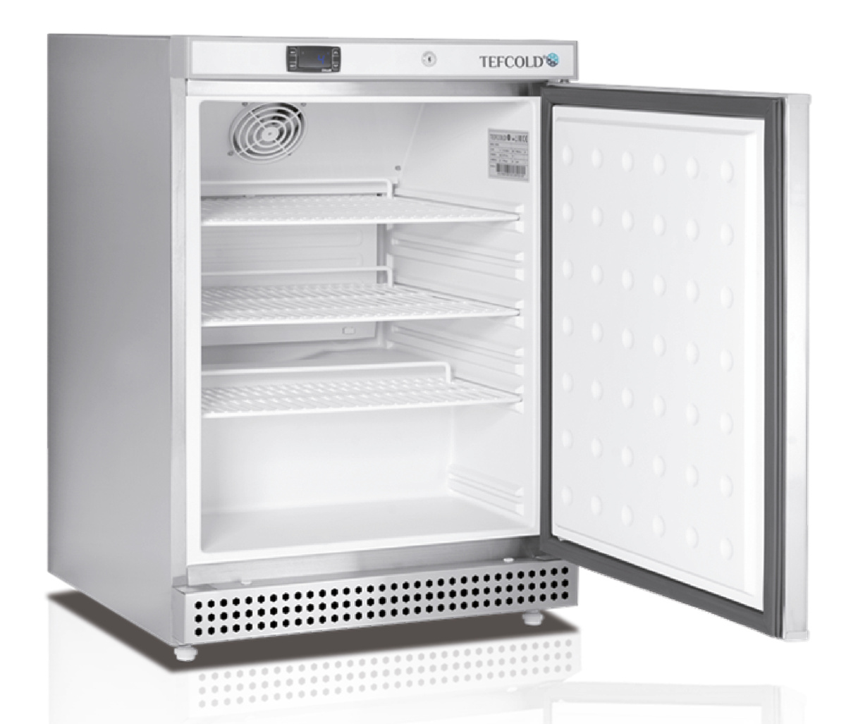 TEFCOLD Skříň chladící UR 200 stříbrná 1 ks