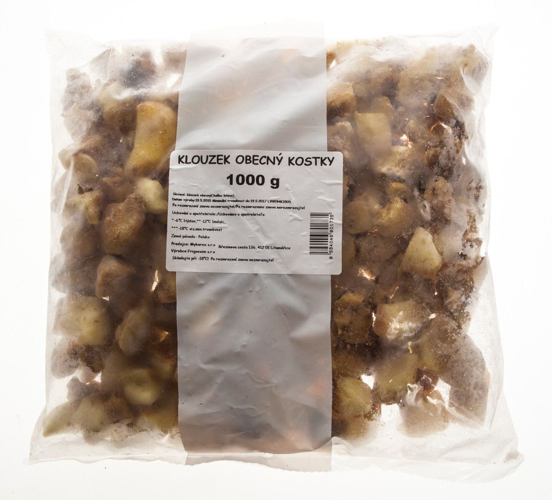Frigoexim Klouzek obecný kostky mraž. 1 kg