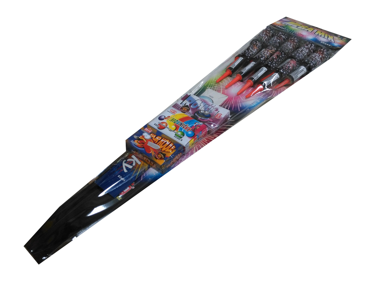 Set raket Assort. Mega mix/ Power s různými efekty 1 ks