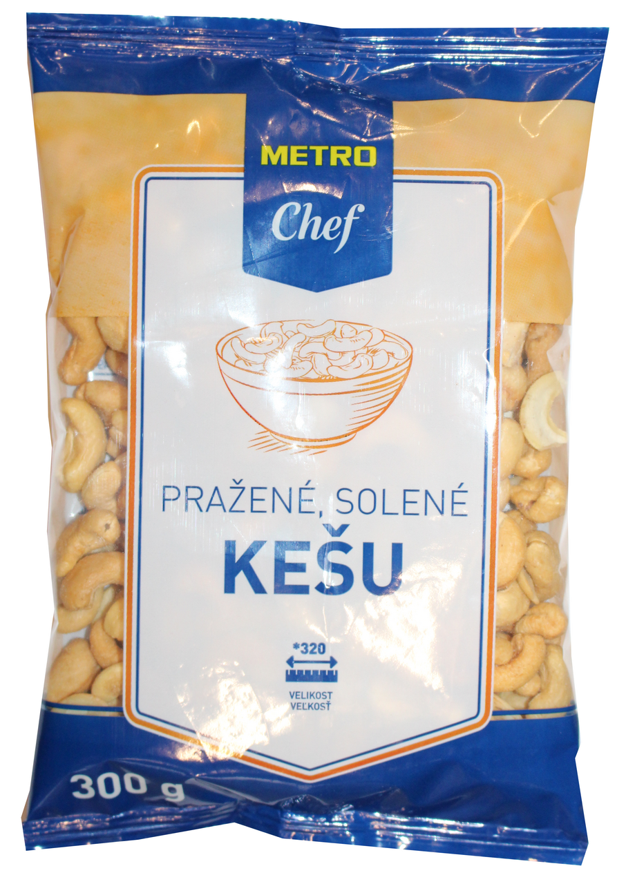 METRO Chef Kešu pražené solené 300 g