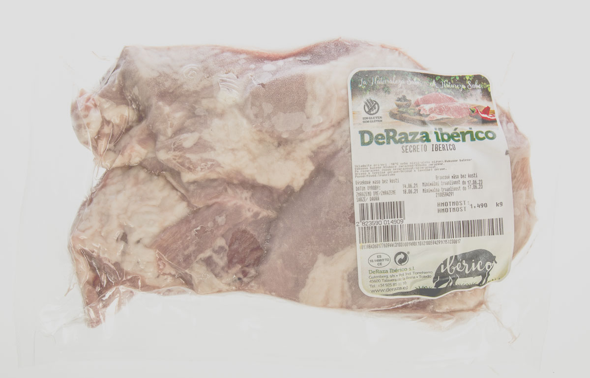 Vepřové Secreto Iberico mraž. váž. cca 1 kg