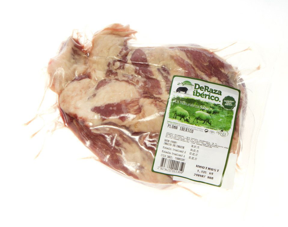 Vepřové Pluma Iberico mraž. váž. cca 1 kg