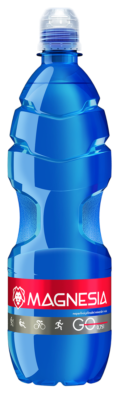 MAGNESIA Go Voda minerální neperlivá 6 x 750 ml