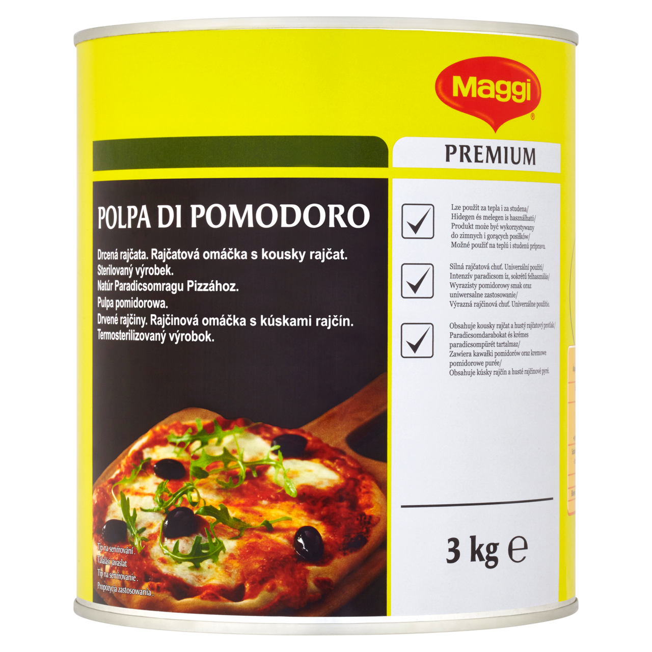 Maggi Drcená rajčata 3 kg