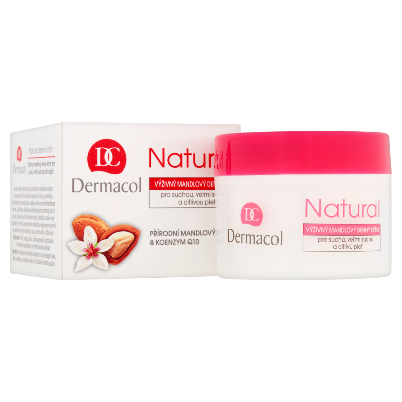 DERMACOL Natural Mandlový denní krém 50 ml