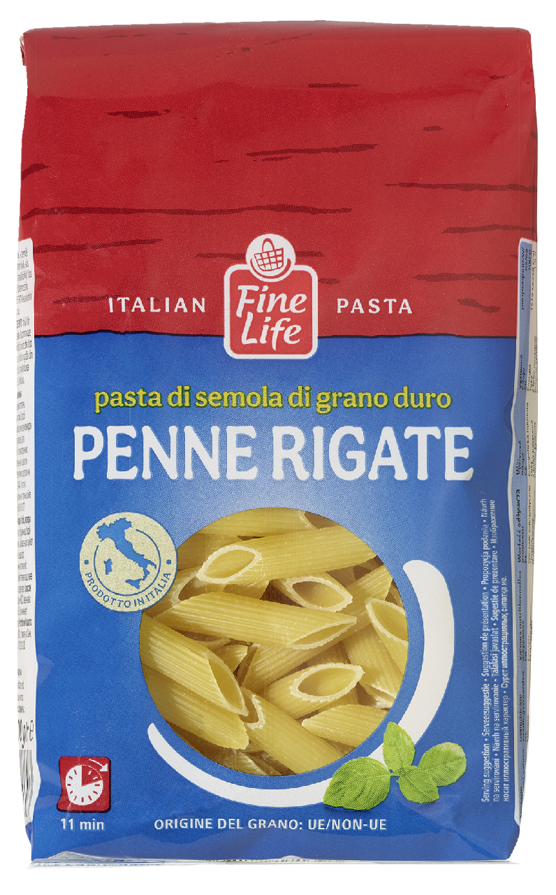 Fine Life Penne Rigate semolinové 500 g